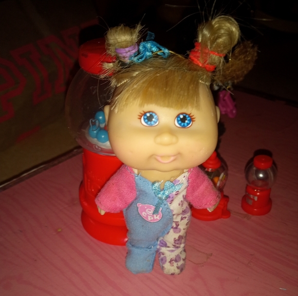 Vintage Mini collectible cabbage patch doll rubber not plastic - Picture 2 of 2